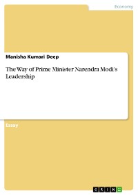 Cover The Way of Prime Minister Narendra Modi's Leadership