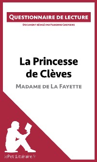 Cover La Princesse de Clèves de Madame de La Fayette