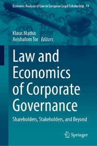 Cover Law and Economics of Corporate Governance