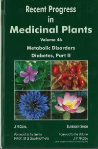 Cover Recent Progress In Medicinal Plants  (Metabolic Disorders Diabetes, Part-II)