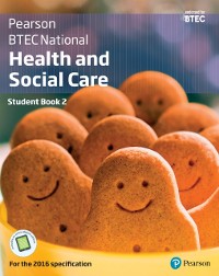 Cover BTEC Nationals Health and Social Care Student Book 2 Library Edition