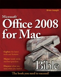 Cover Microsoft Office 2008 for Mac Bible