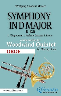 Cover (Oboe) Symphony K 120 - Woodwind Quintet