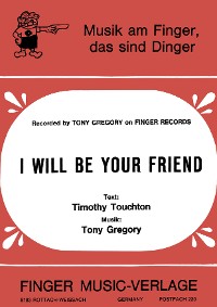 Cover I will be your friend