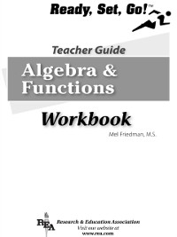 Cover Algebra & Functions Workbook