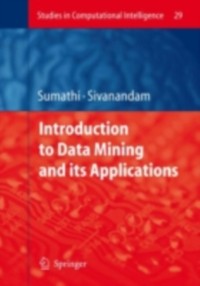 Cover Introduction to Data Mining and its Applications