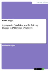 Cover Asymptotic Condition and Deficiency Indices of Difference Operators