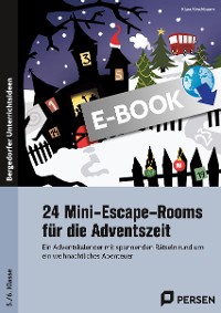 Cover 24 Mini-Escape-Rooms für die Adventszeit - Sek I
