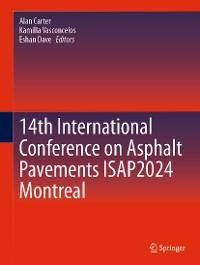 Cover 14th International Conference on Asphalt Pavements ISAP2024 Montreal