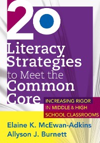 Cover 20 Literacy Strategies to Meet the Common Core