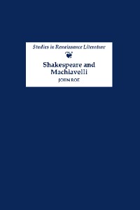 Cover Shakespeare and Machiavelli