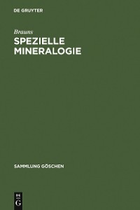 Cover Spezielle Mineralogie