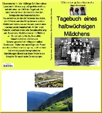 Cover Tagebuch eines österreichischen Mädchens um 1901 - Band 129 in der gelben Buchreihe bei Jürgen Ruszkowski