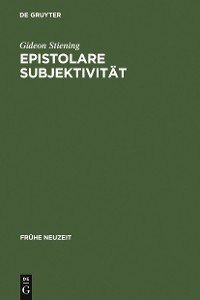 Cover Epistolare Subjektivität