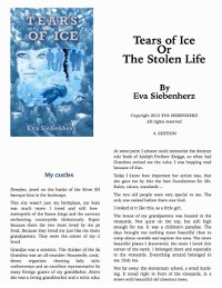 Cover Tears of Ice or The Stolen Life