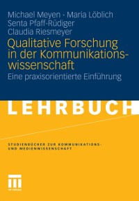 Cover Qualitative Forschung in der Kommunikationswissenschaft