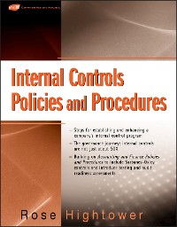 Cover Internal Controls Policies and Procedures