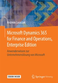 Cover Microsoft Dynamics 365 for Finance and Operations, Enterprise Edition