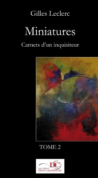 Cover Miniatures. Carnets d'un inquisiteur. Tome 2.