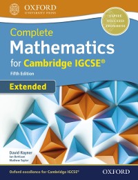 Cover Complete Mathematics for Cambridge IGCSE(R) Extended