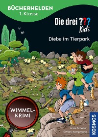 Cover Die drei ??? Kids, Bücherhelden 1. Klasse, Diebe im Tierpark (drei Fragezeichen Kids)