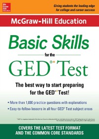 Cover McGraw-Hill Education Basic Skills for the GED Test