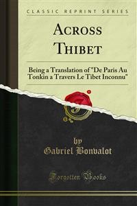 Cover Across Thibet