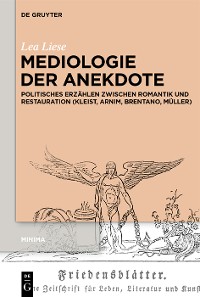 Cover Mediologie der Anekdote