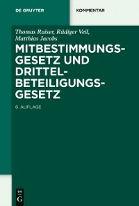 Cover Mitbestimmungsgesetz und Drittelbeteiligungsgesetz