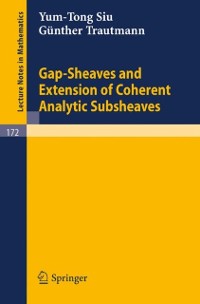 Cover Gap-Sheaves and Extension of Coherent Analytic Subsheaves