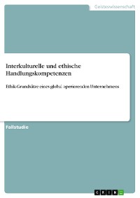 Cover Interkulturelle und ethische Handlungskompetenzen