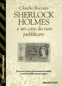 Cover Sherlock Holmes e un caso da non pubblicare