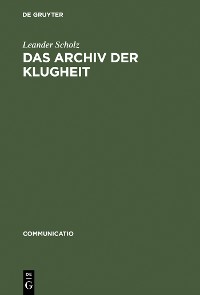 Cover Das Archiv der Klugheit