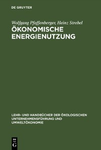 Cover Ökonomische Energienutzung