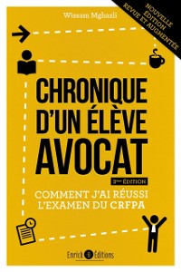 Cover Chronique d''un élève avocat (3ème édition)