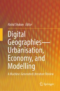 Cover Digital Geographies—Urbanisation, Economy, and Modelling