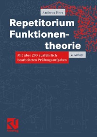 Cover Repetitorium Funktionentheorie