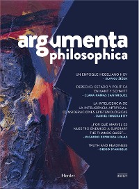 Cover Argumenta Philosophica 2020 - Vol. 1