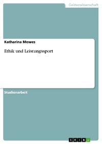 Cover Ethik und Leistungssport