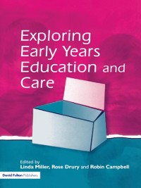 Cover Exploring Early Years Education and Care