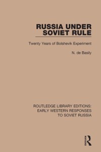 Cover Russia Under Soviet Role