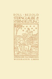 Cover Sternglaube und Sterndeutung