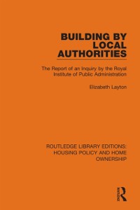 Cover Building by Local Authorities
