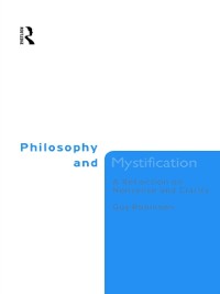 Cover Philosophy and Mystification