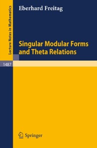 Cover Singular Modular Forms and Theta Relations
