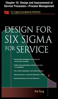 Cover Design for Six Sigma for Service, Chapter 10