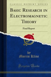 Cover Basic Research in Electromagnetic Theory