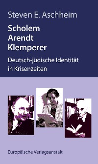 Cover Scholem, Arendt, Klemperer