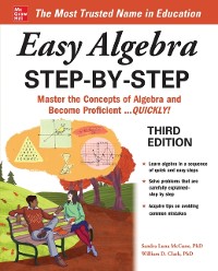 Cover Easy Algebra Step-by-Step, Third Edition