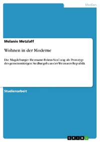 Cover Wohnen in der Moderne